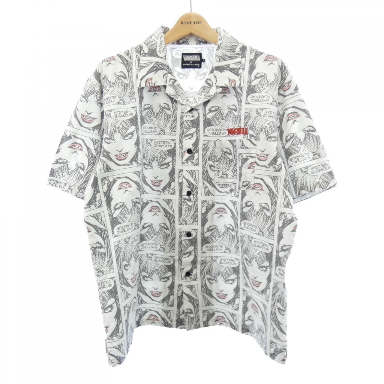 ヒステリックグラマー HYSTERIC GLAMOUR VAMPIRELLA S／Sシャツ