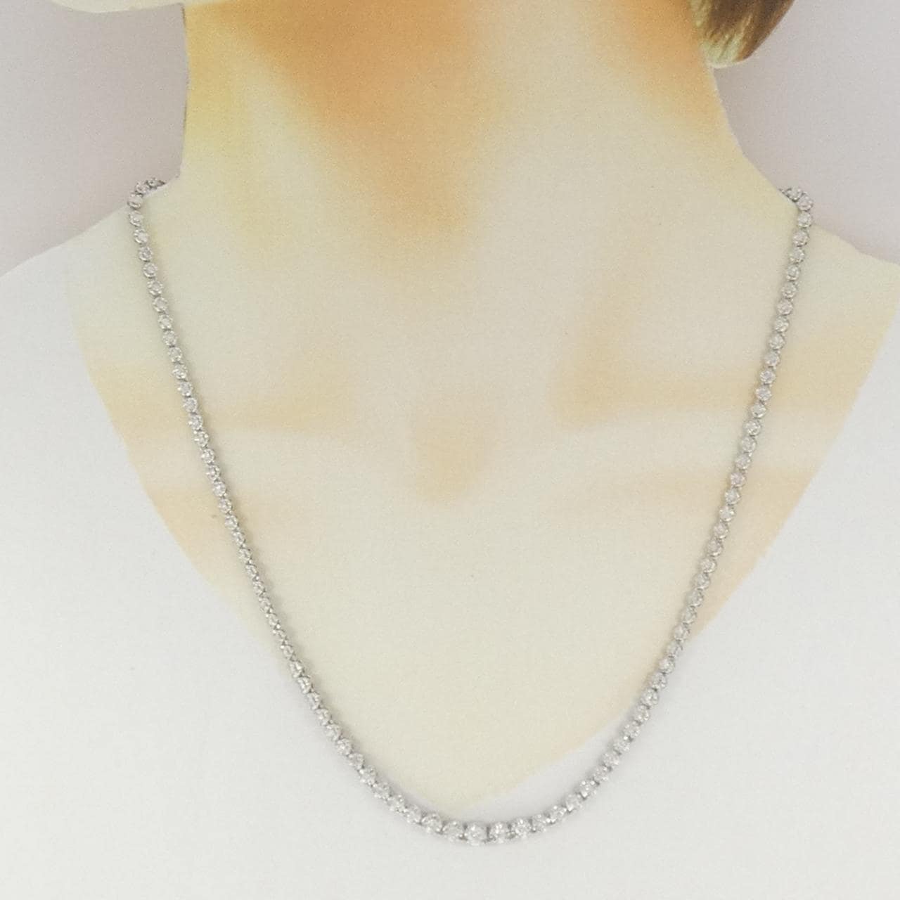 PT850 ダイヤモンド ネックレス 2.00CT