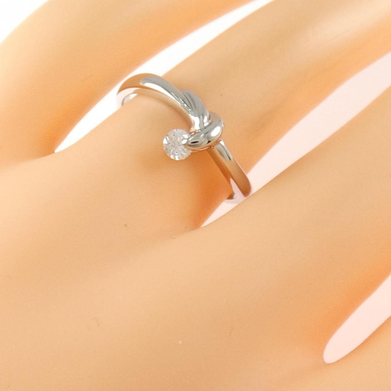 PT900 ダイヤモンド リング 0.12CT