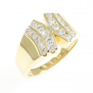 K18YG ダイヤモンド リング 0.38CT
