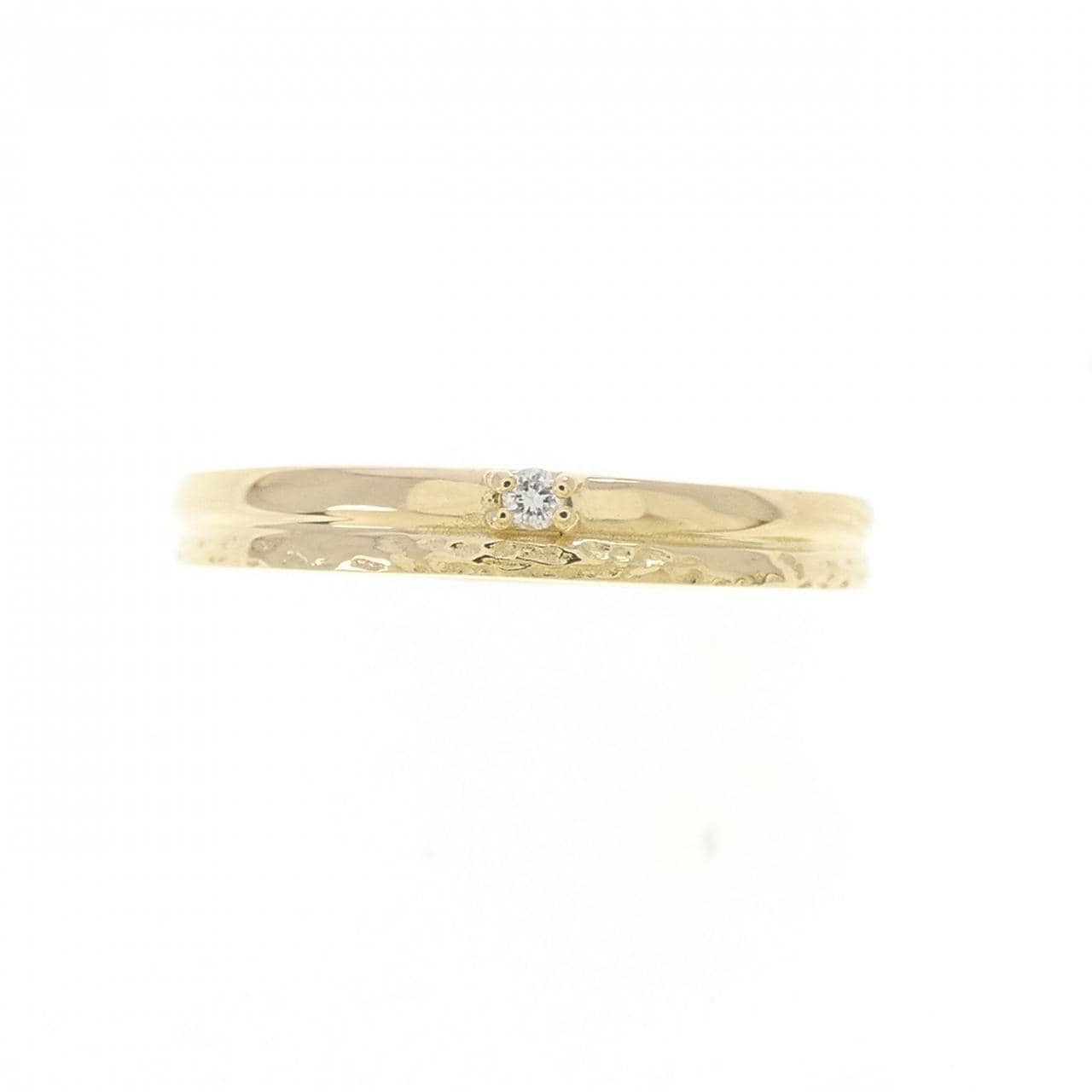 K18YG ダイヤモンド リング 0.01CT