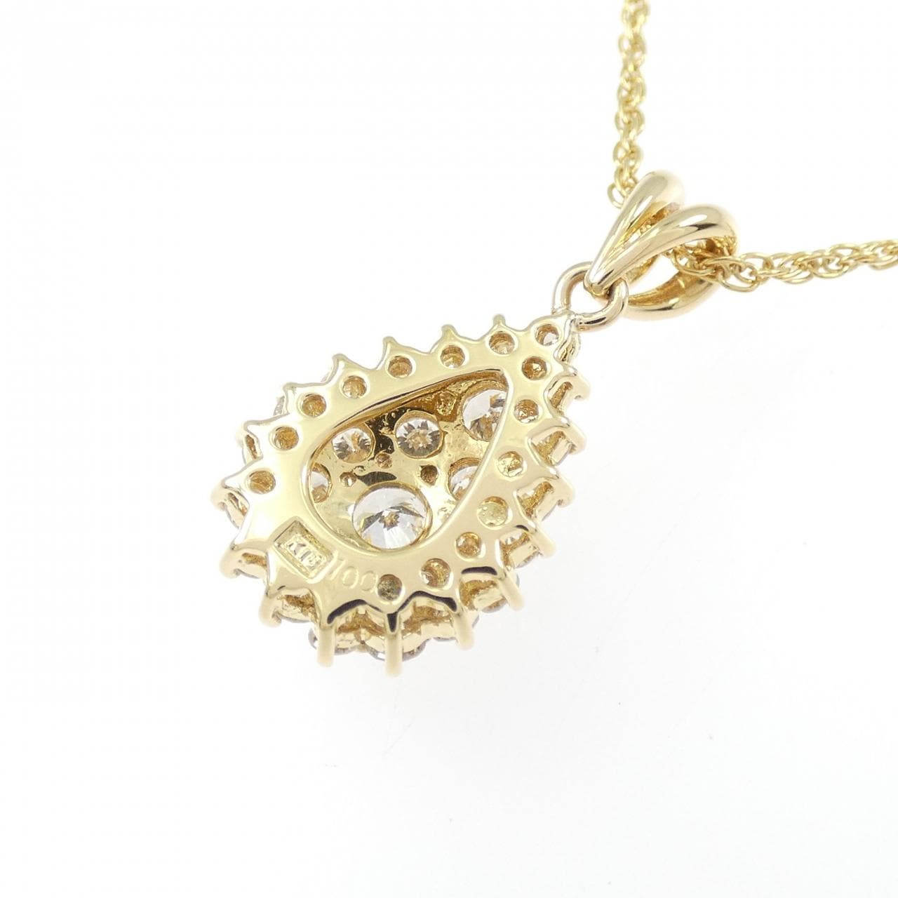 K18YG ダイヤモンド ネックレス 1.00CT