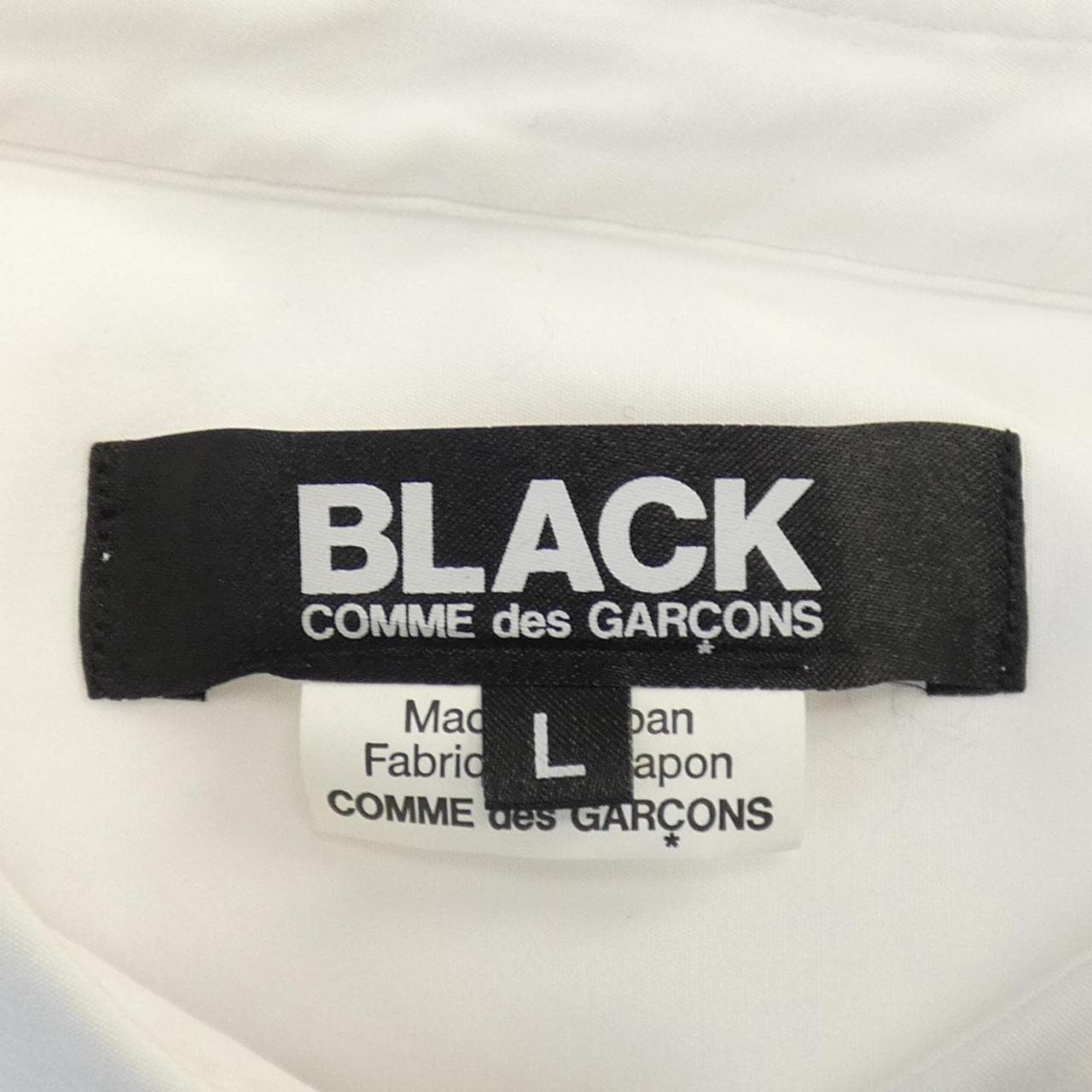 Black Comme des Garcons BLACK GARCONS shirt