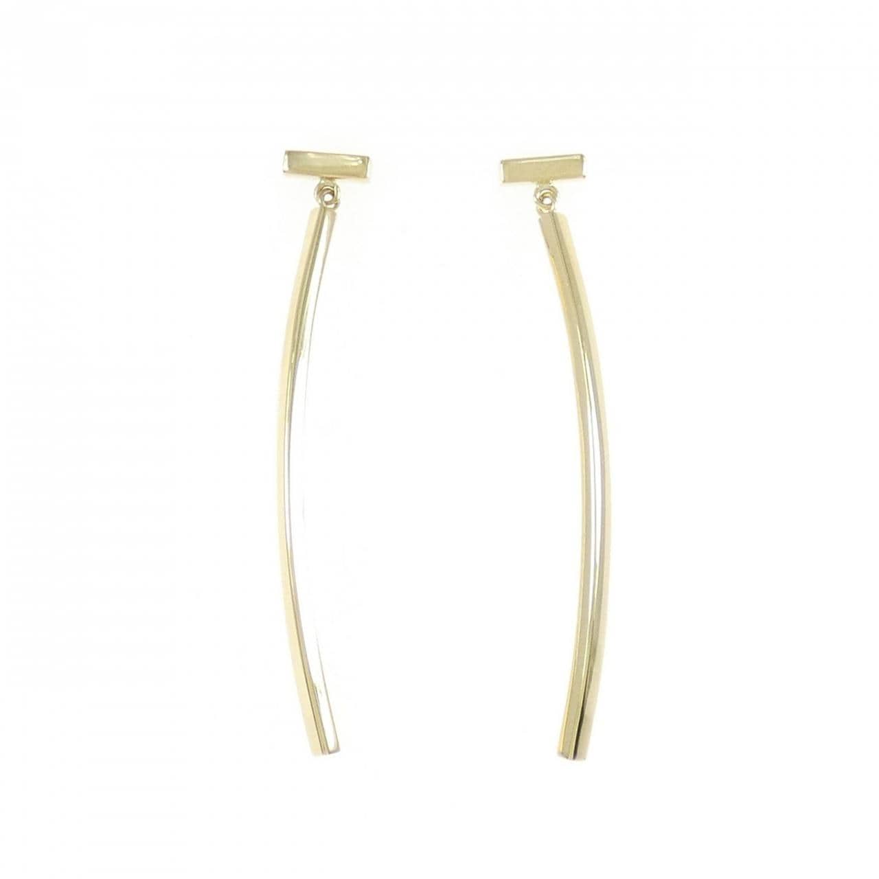 TIFFANY T wire bar earrings