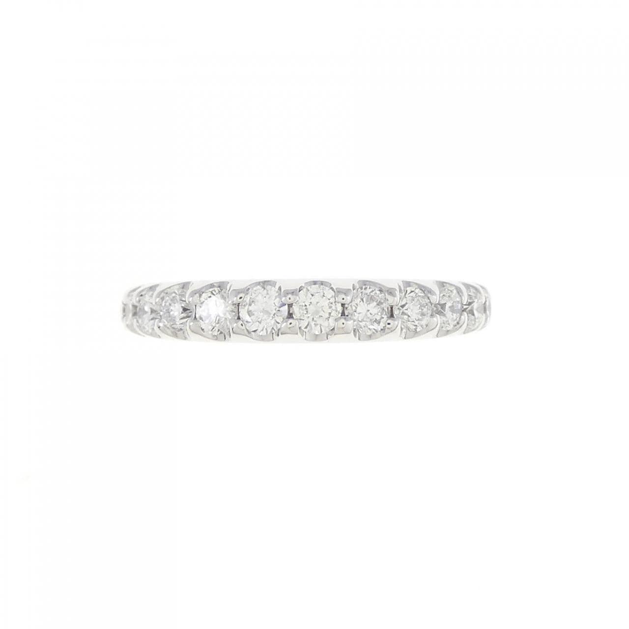 K18WG half eternity ring 0.52CT