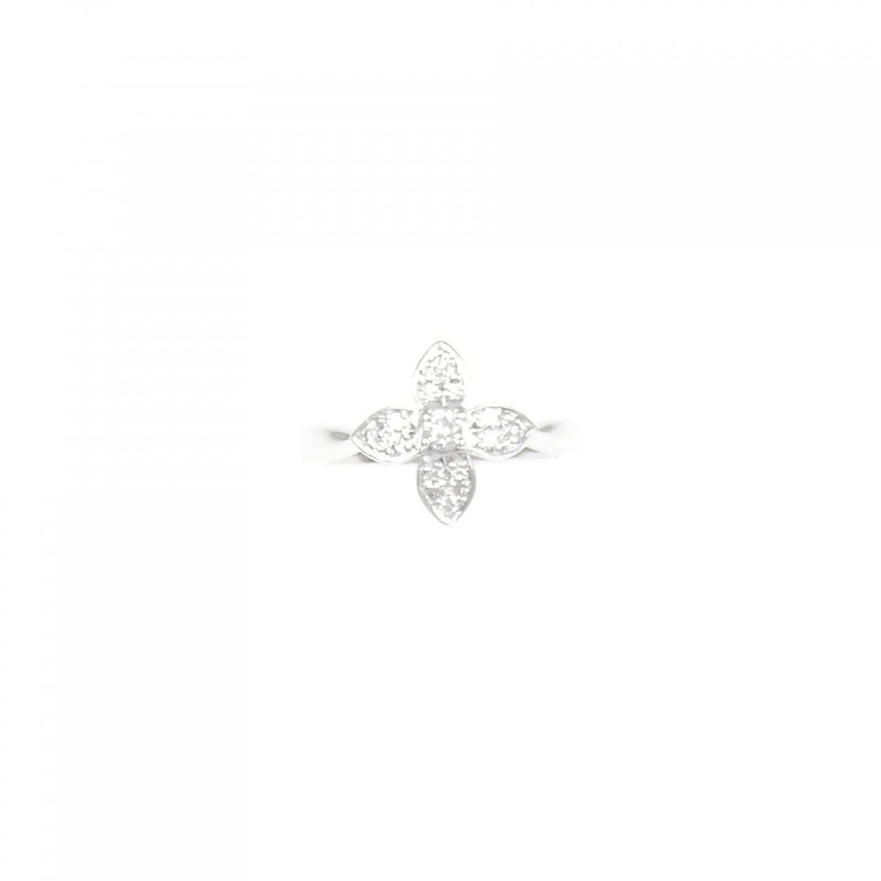 K18WG ダイヤモンド リング 0.17CT