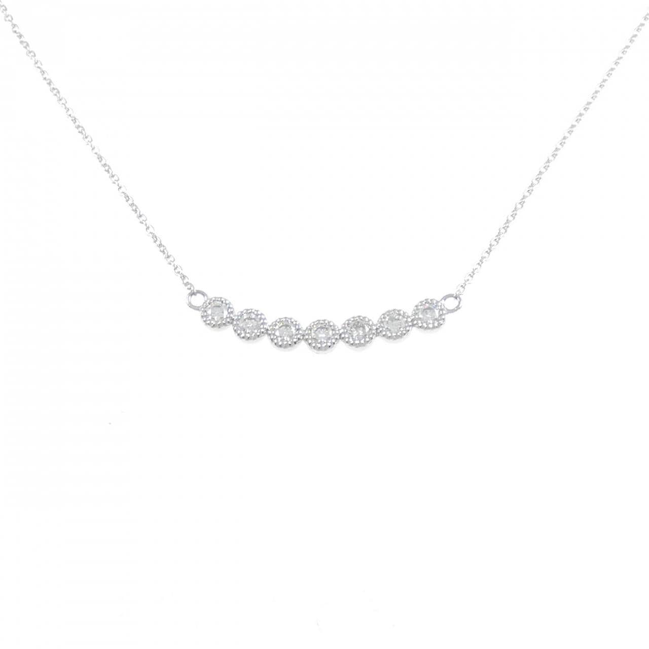 PT900/PT850 ダイヤモンド ネックレス 0.303CT