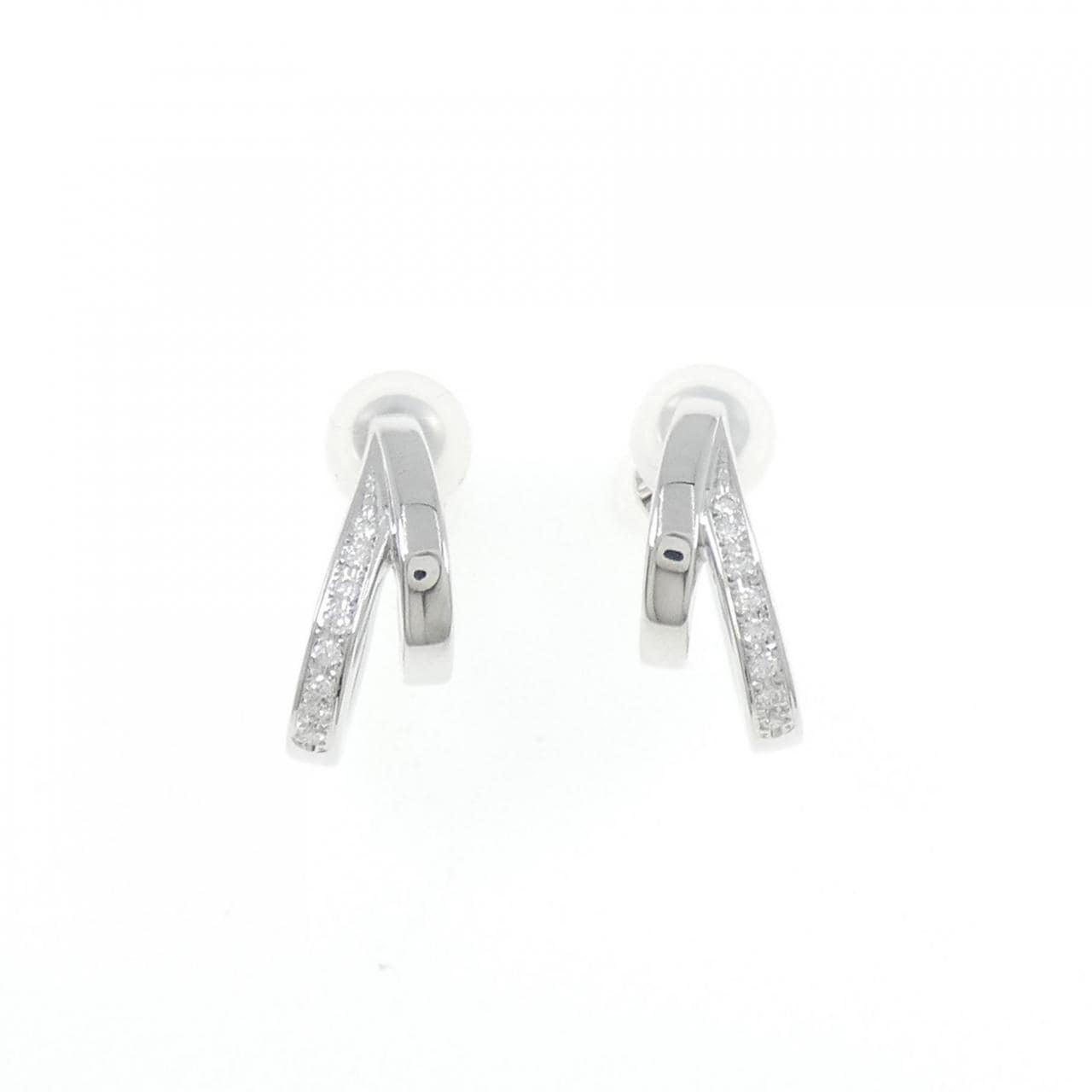 ミキモト ダイヤモンド イヤリング 0.14CT