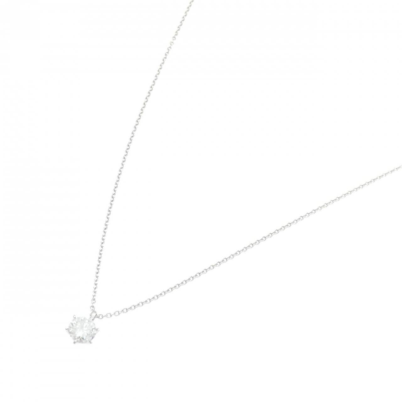 【リメイク】PT900/PT850 ダイヤモンド ネックレス 0.329CT E I1 VG