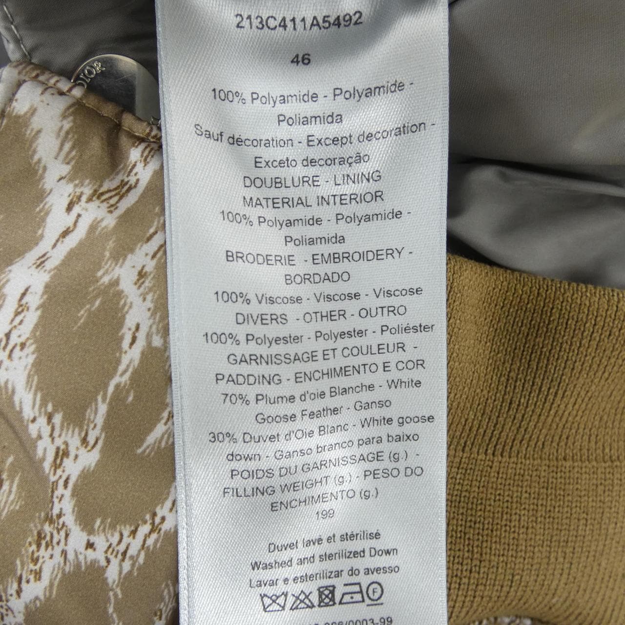 ディオール DIOR 213C411A5492 ブルゾン