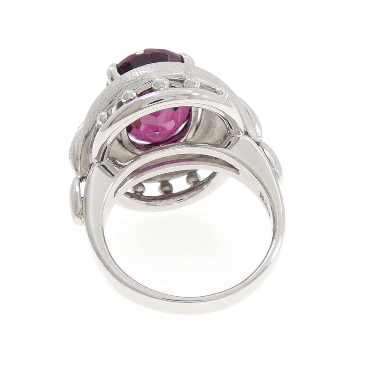 PT900 ガーネット リング 9.23CT