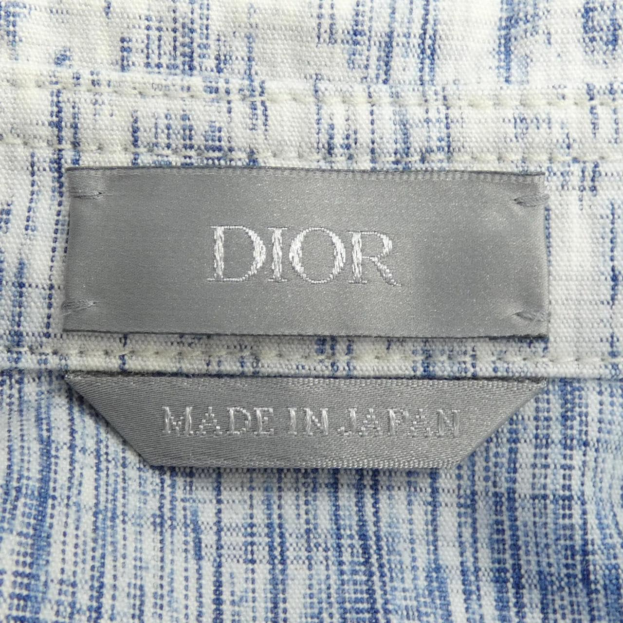 ディオール DIOR ディオール オブリーク カスリ コットンデニム 013D585BY989 シャツ