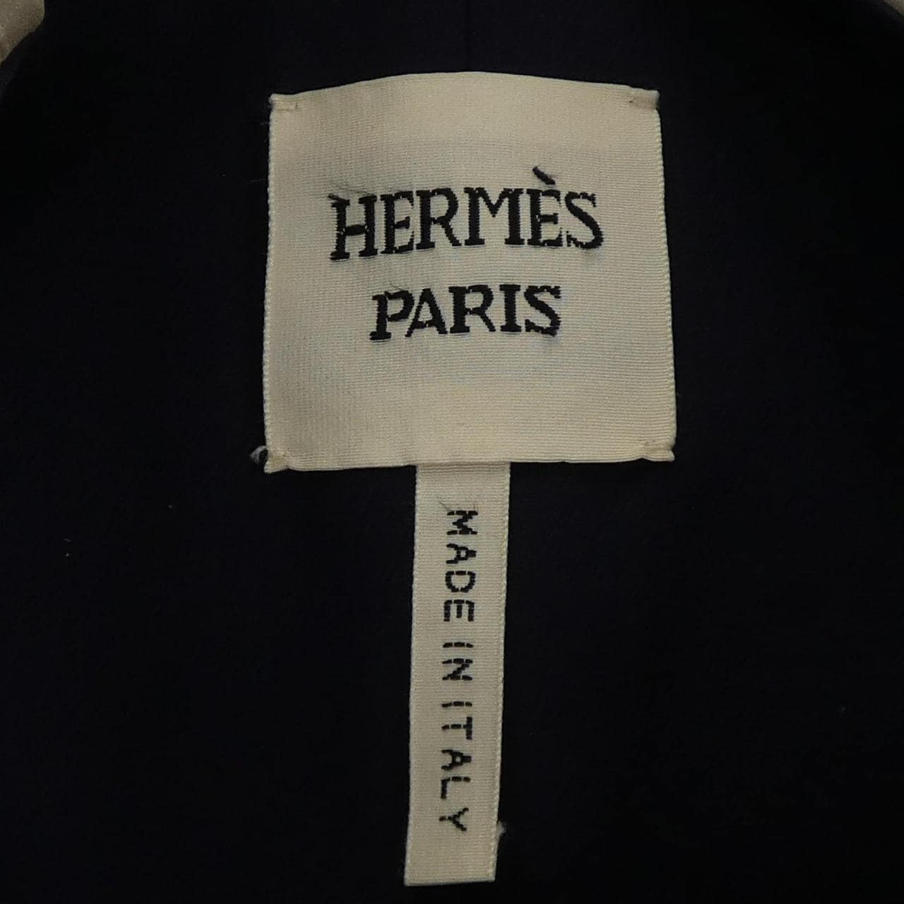 エルメス HERMES *77-7013 レザーコート