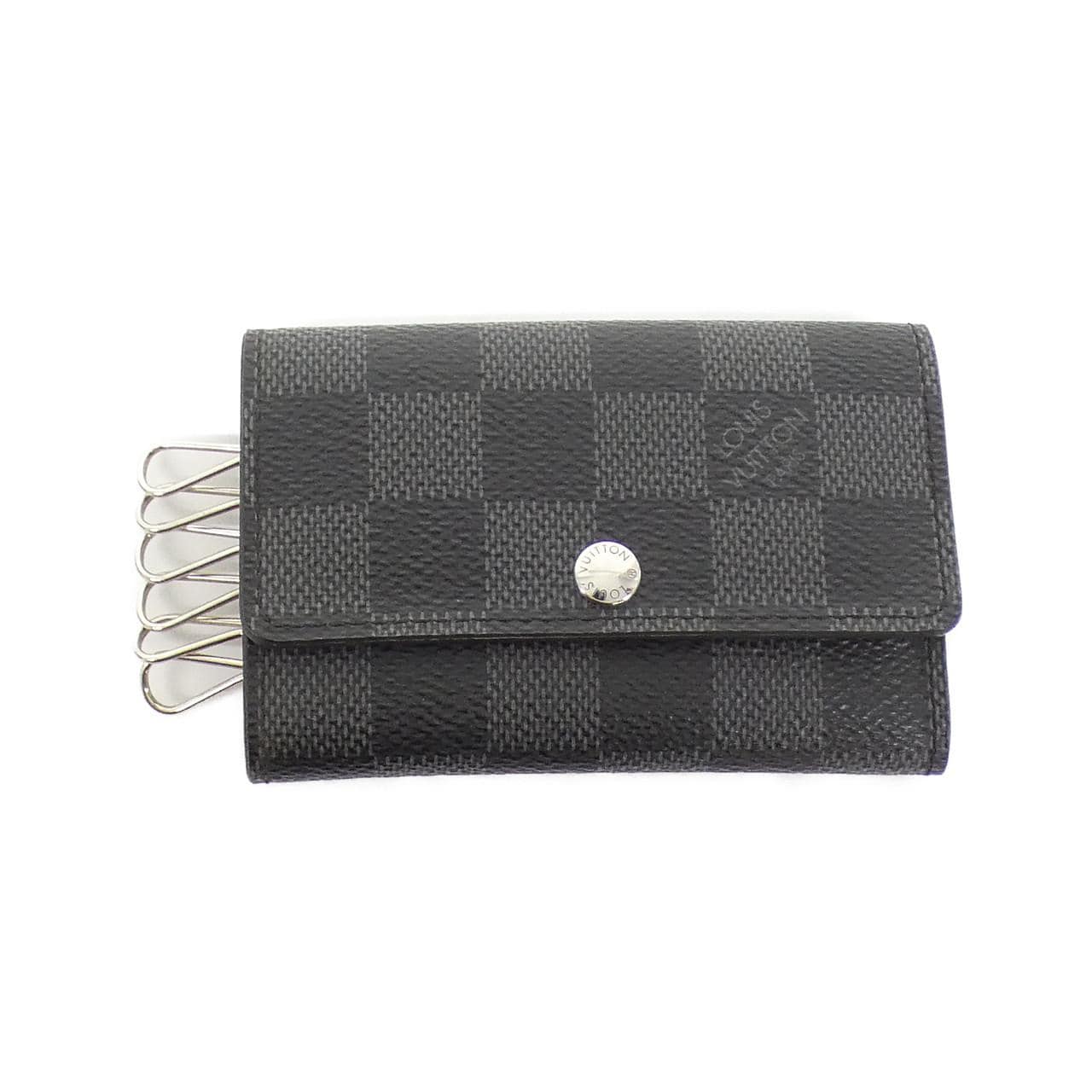 LOUIS VUITTON Damier Graphite Multicle N62662 Key Case