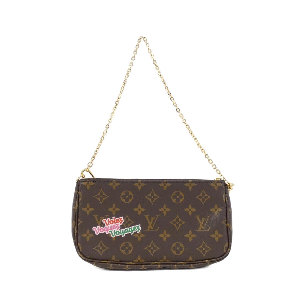 LOUIS VUITTON Monogram (My LV World Tour) 多口袋配件 P01458 單肩包