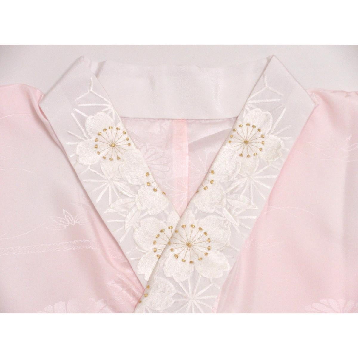 振袖　友禅金彩加工　きもの・長襦袢　２点セット