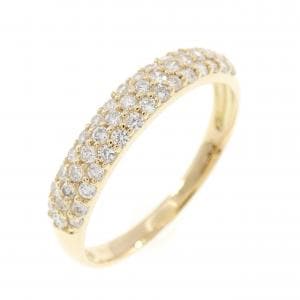 【リメイク】K18YG ダイヤモンド リング 0.30CT