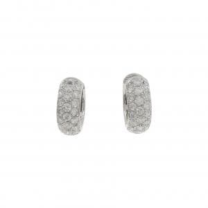 750WG ダイヤモンド ピアス 1.00CT
