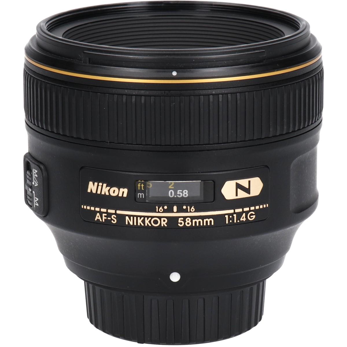 ＡＦ－Ｓ５８ｍｍ　Ｆ１．４Ｇ