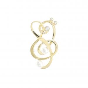 ミキモト ミュージック モチーフ ブローチ