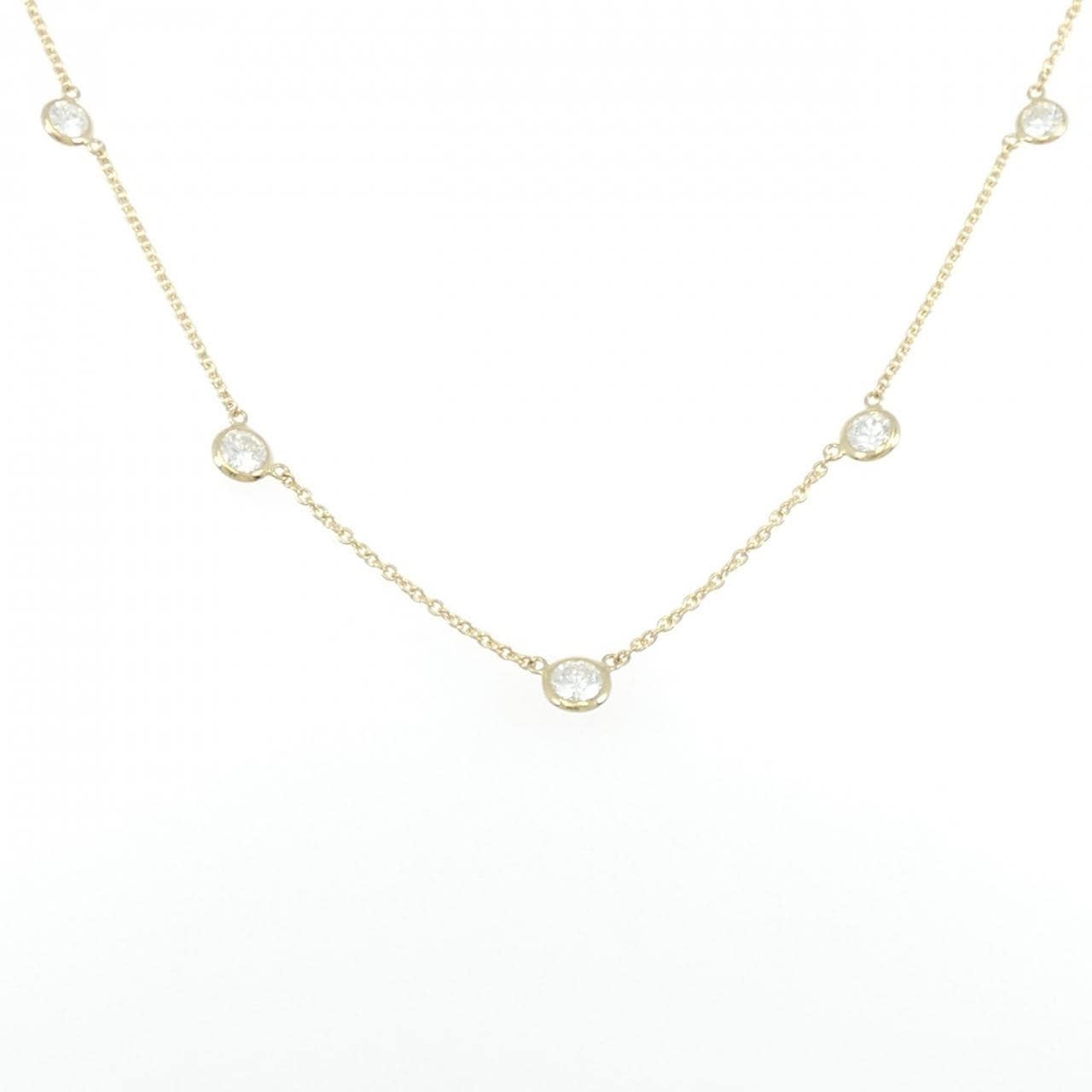 K18YG ダイヤモンド ネックレス 1.461CT