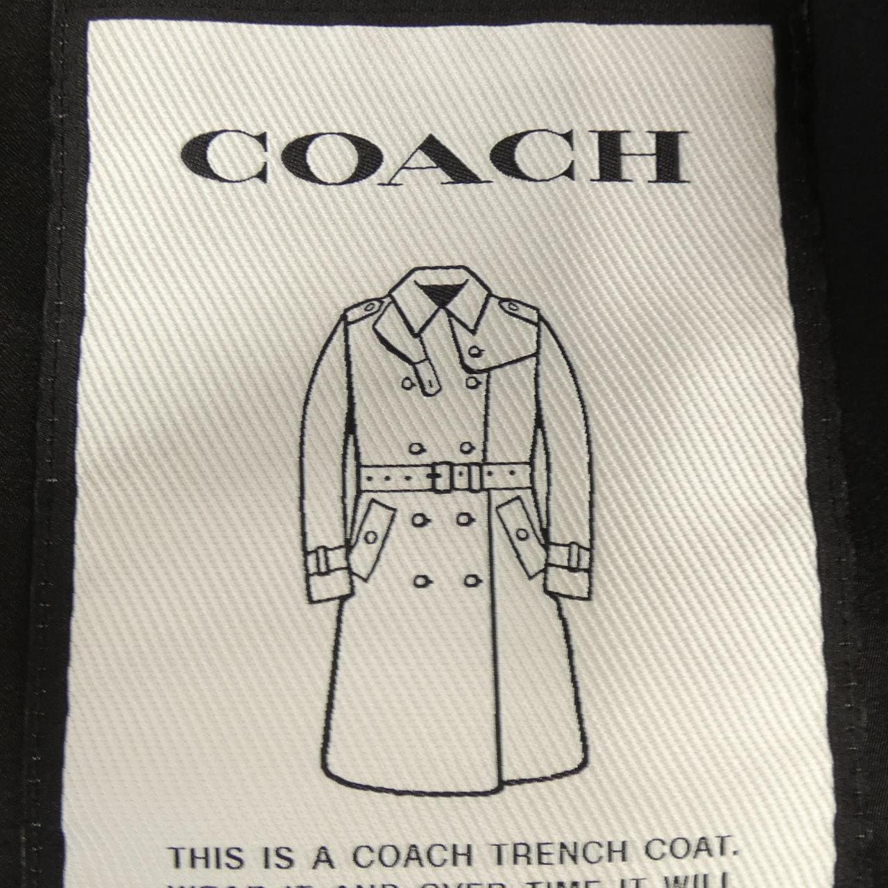 コーチ COACH トレンチコート
