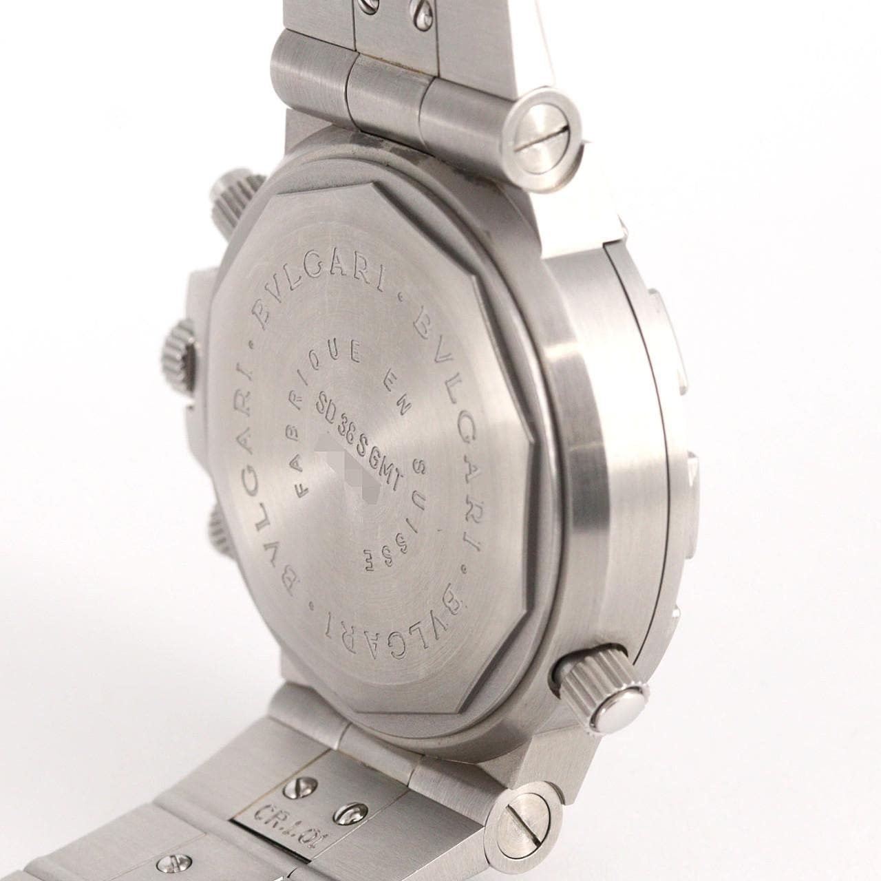 ブルガリ スクーバGMT SD38SGMT/SD38SSDGMT SS 自動巻