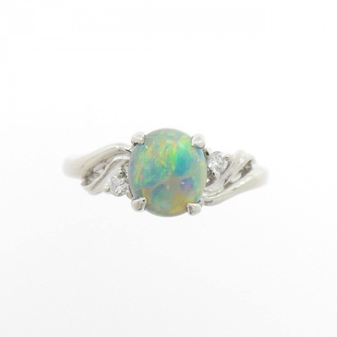 PT900 ブラックオパール リング