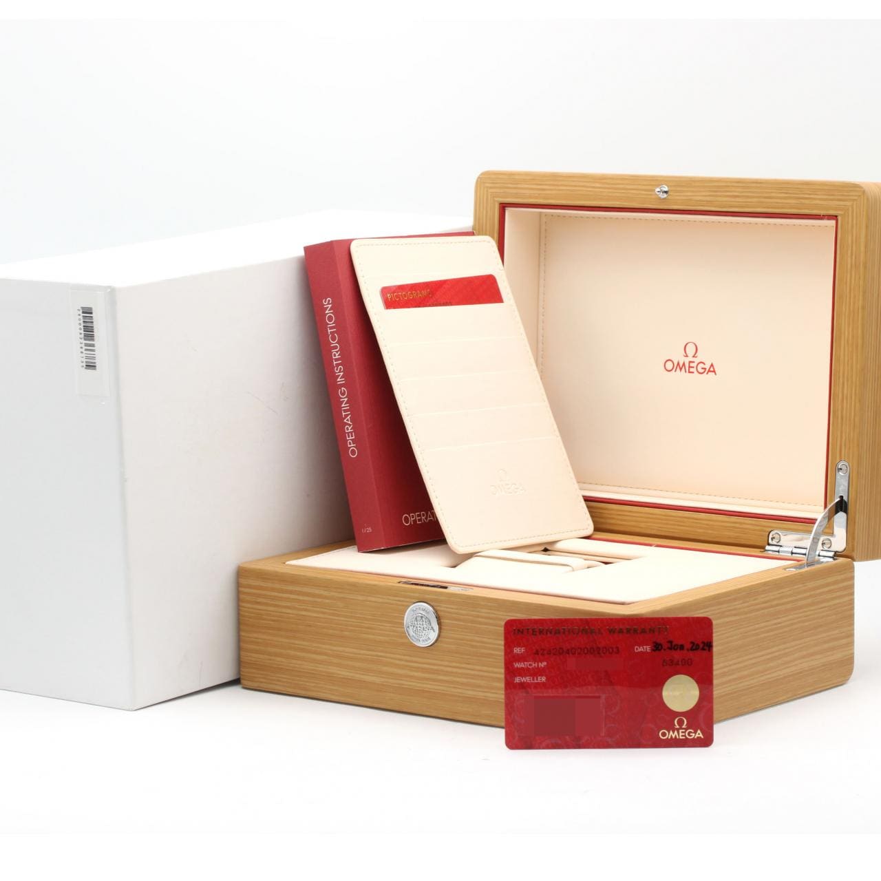 オメガ デ･ヴィル プレステージ RGコンビ 424.20.40.20.02.003 SSxPG 自動巻