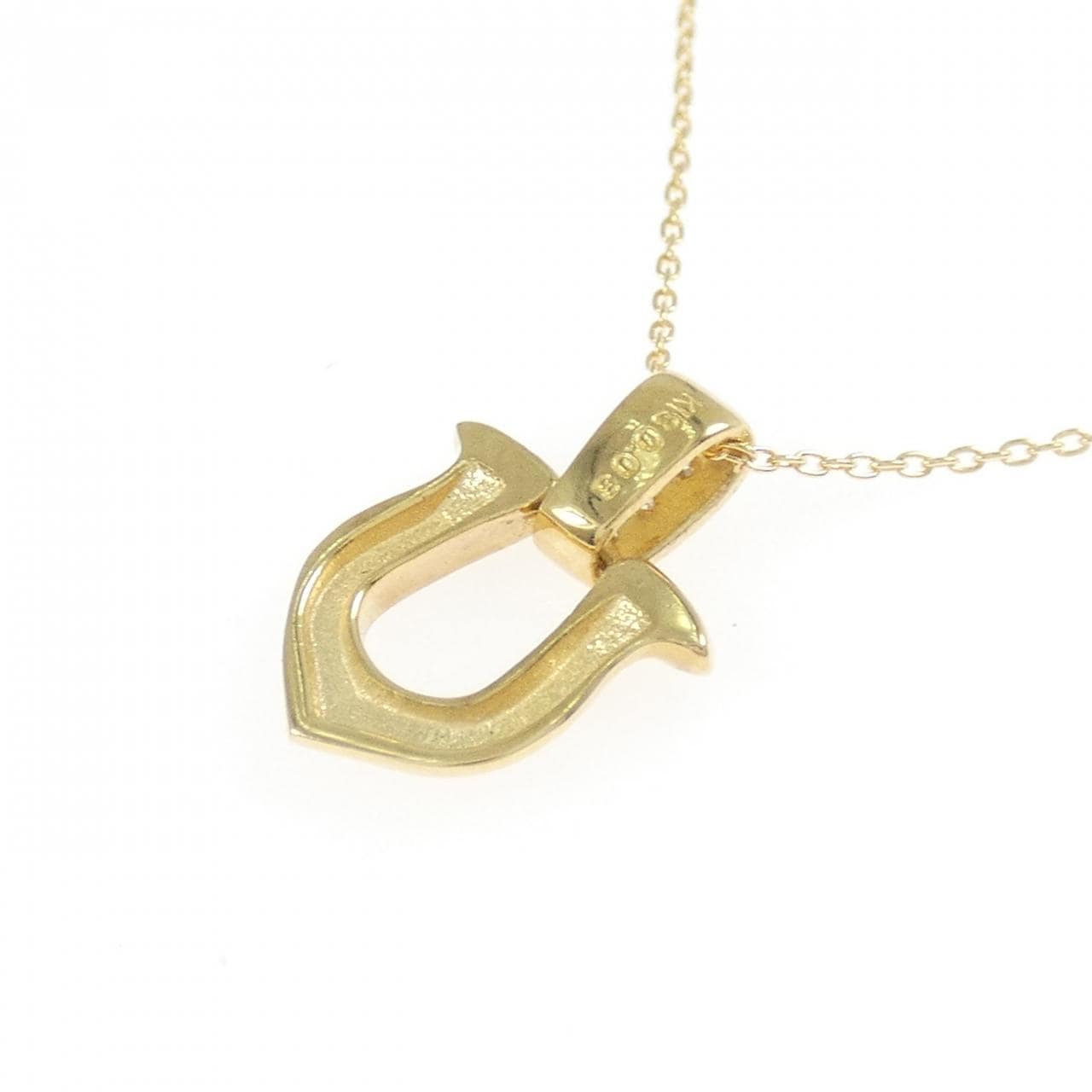 K18YG ダイヤモンド ネックレス 0.03CT