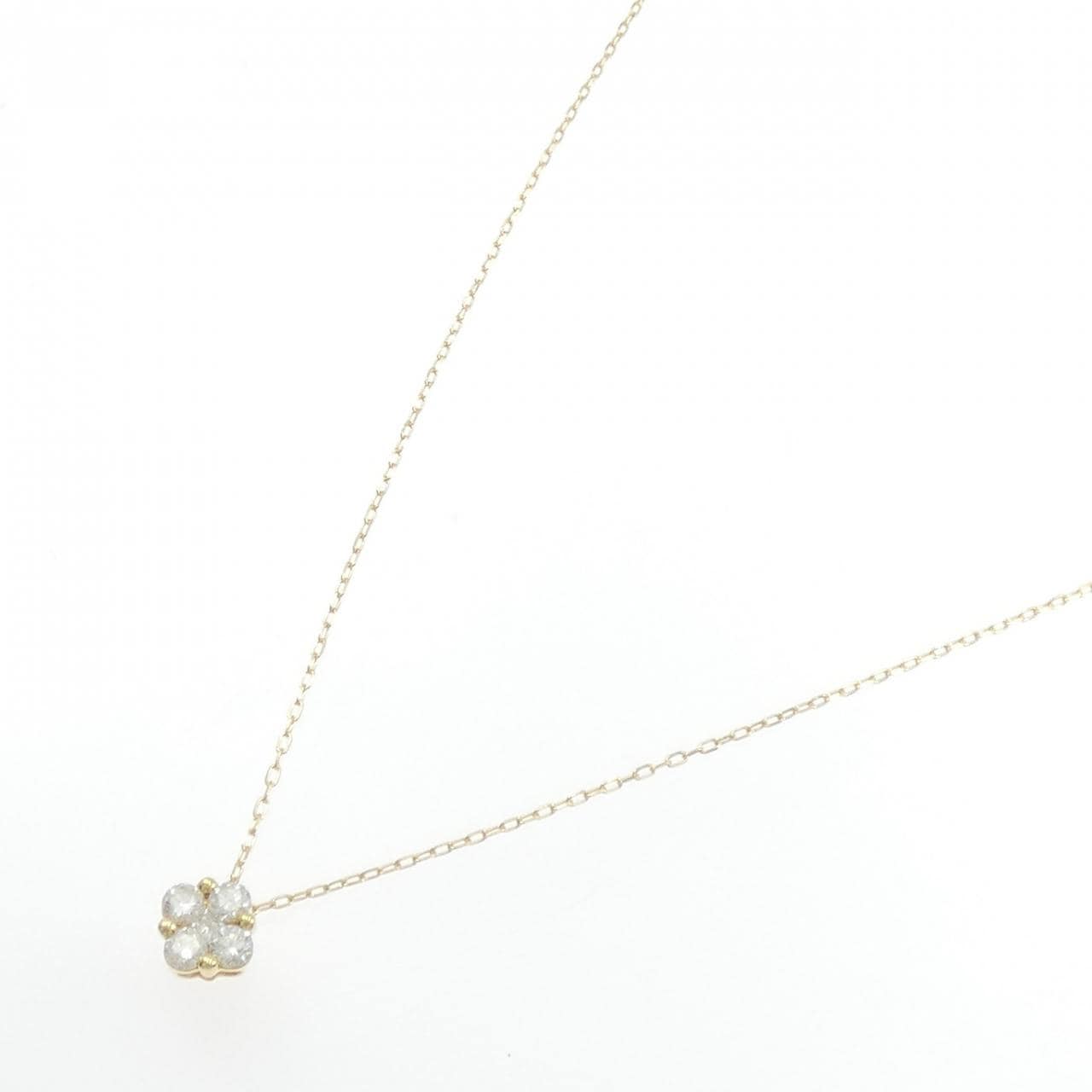 K18YG ダイヤモンド ネックレス 0.55CT