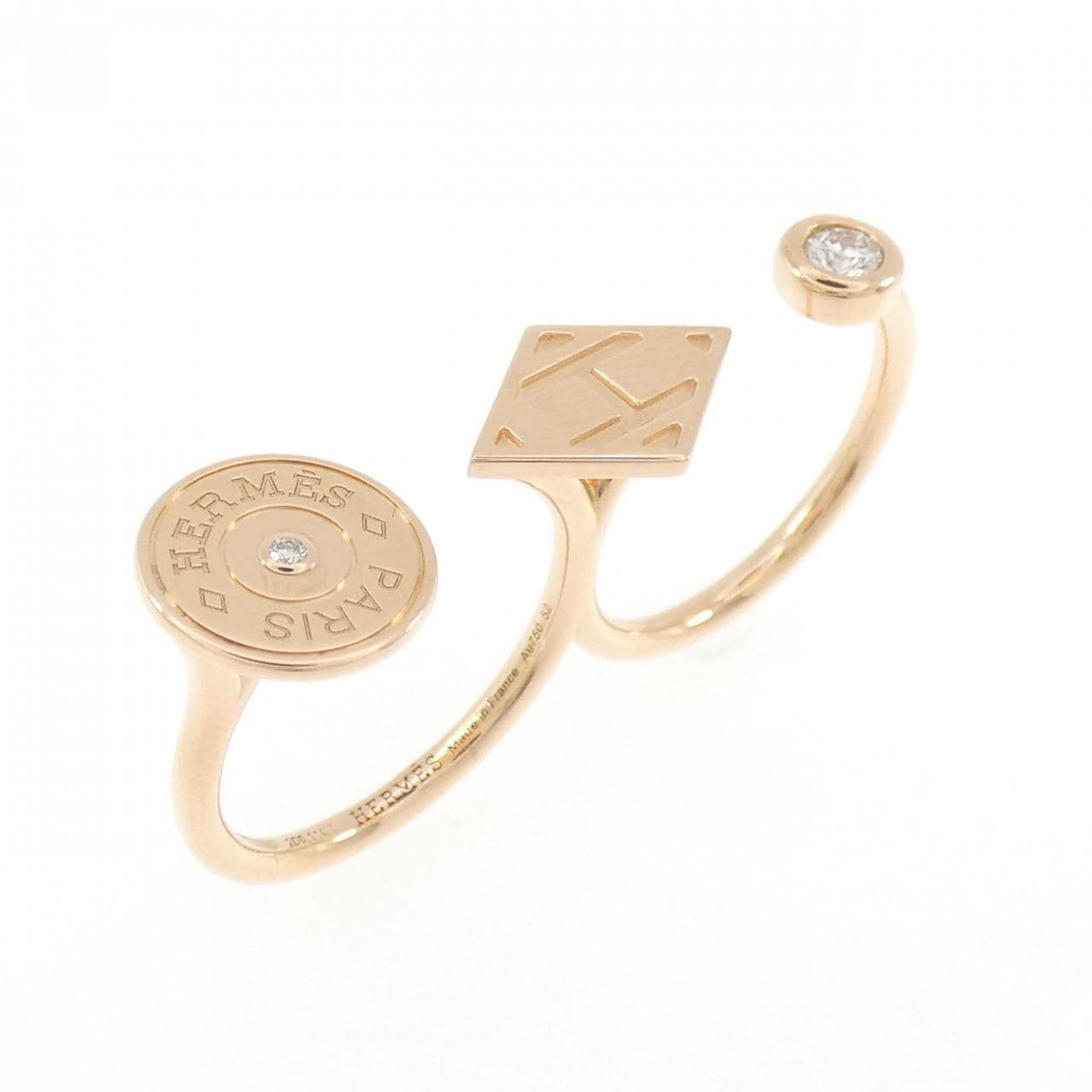 エルメス ダイヤモンド リング 0.11CT