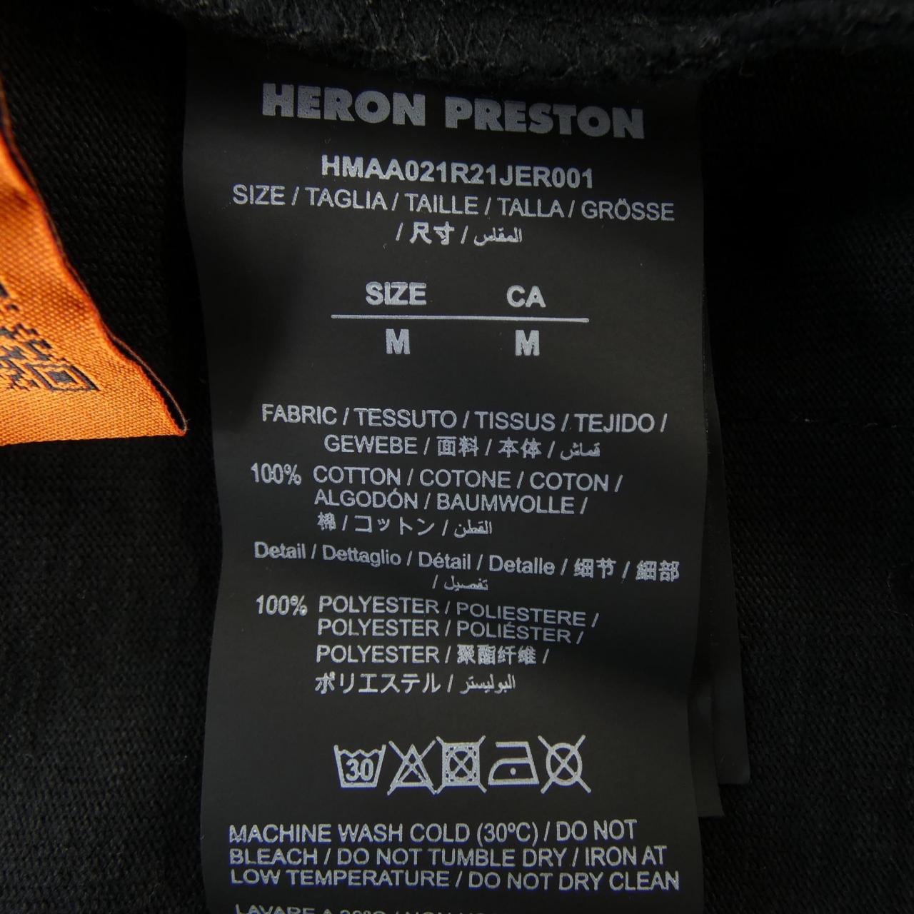 ヘロンプレストン HERON PRESTON HMAA021R21JER001 Tシャツ