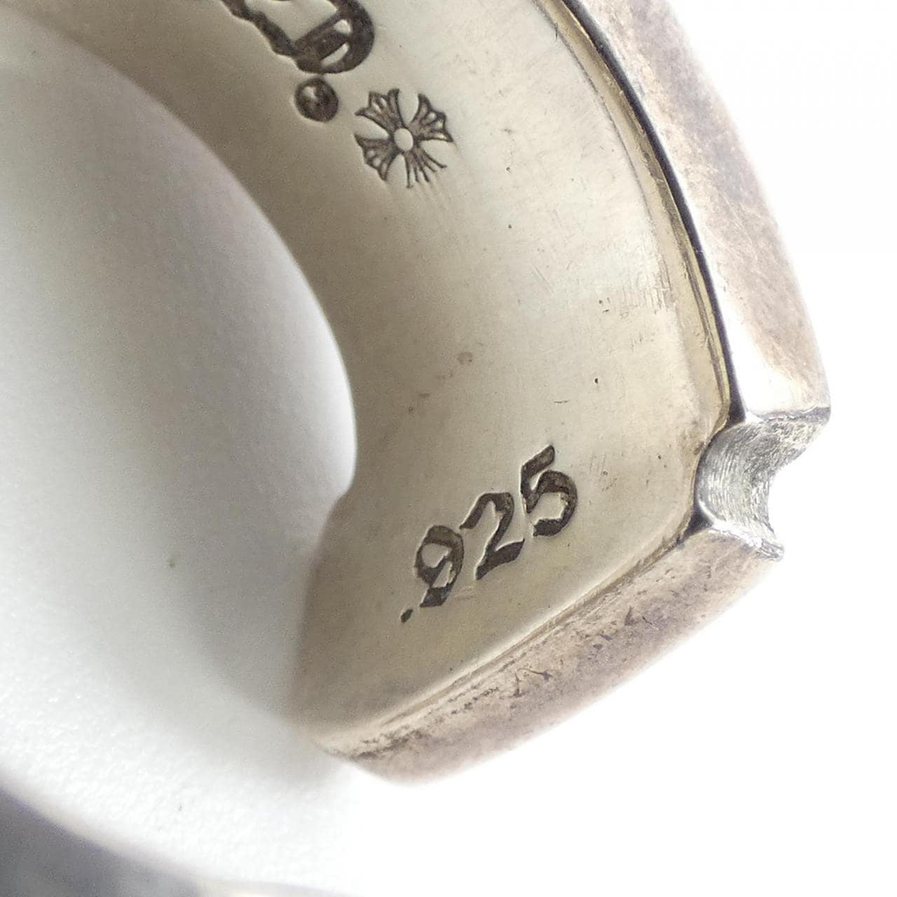 クロムハーツ CHROME HEARTS SCROLL LABEL LRG 2356 304 1521 RING