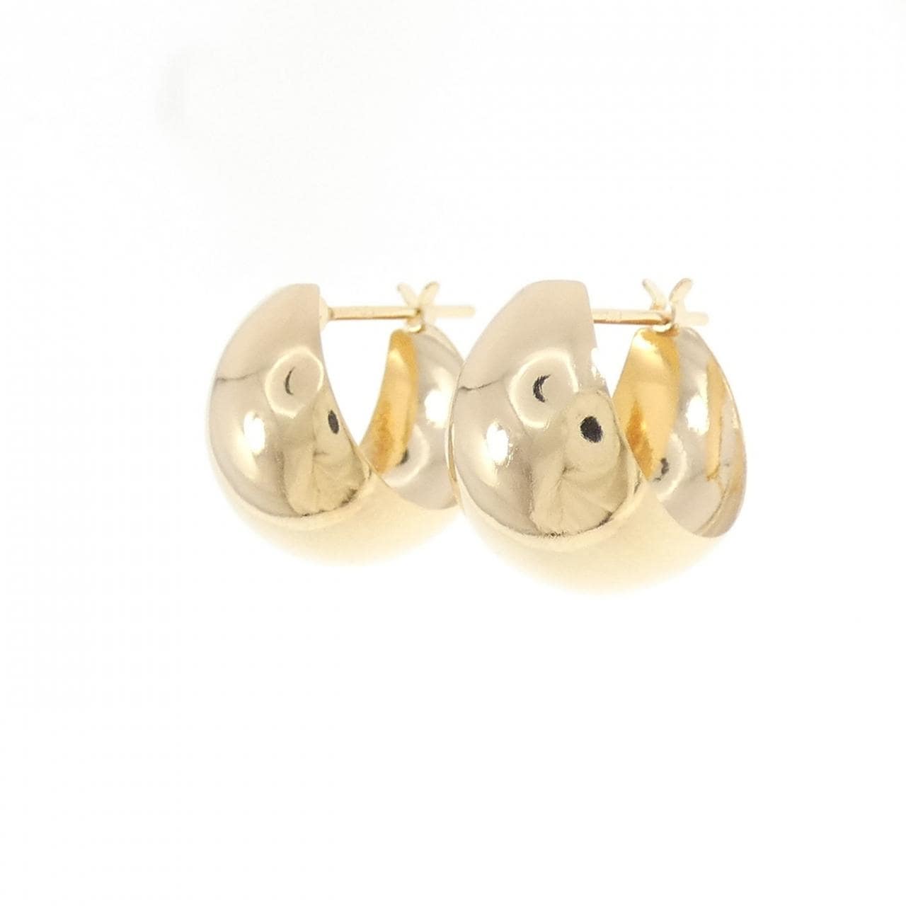 K18YG earrings