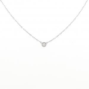 K18WG ダイヤモンド ネックレス 0.07CT