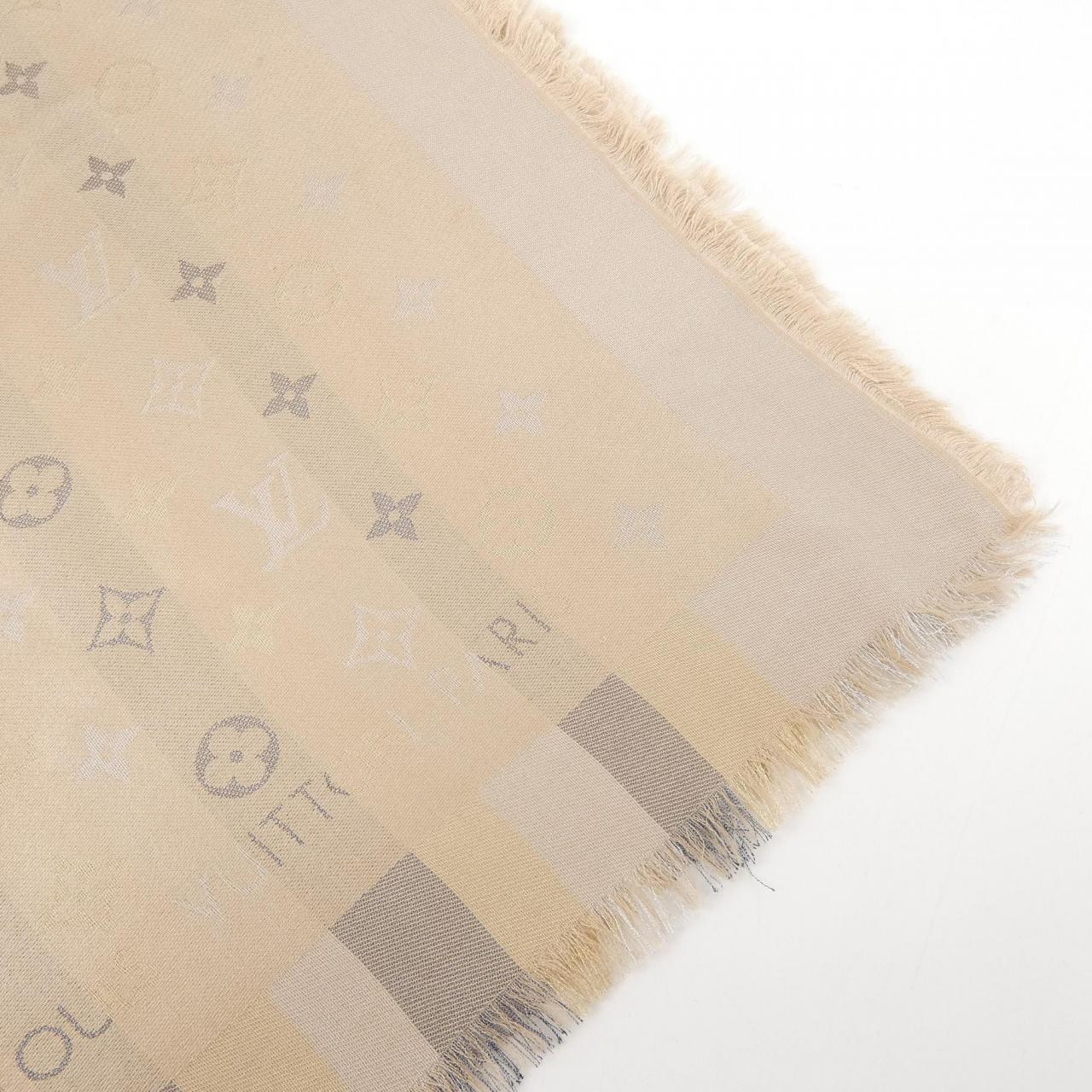 ルイヴィトン LOUIS VUITTON ショール･モノグラム ソーシャイン M76337 ショール