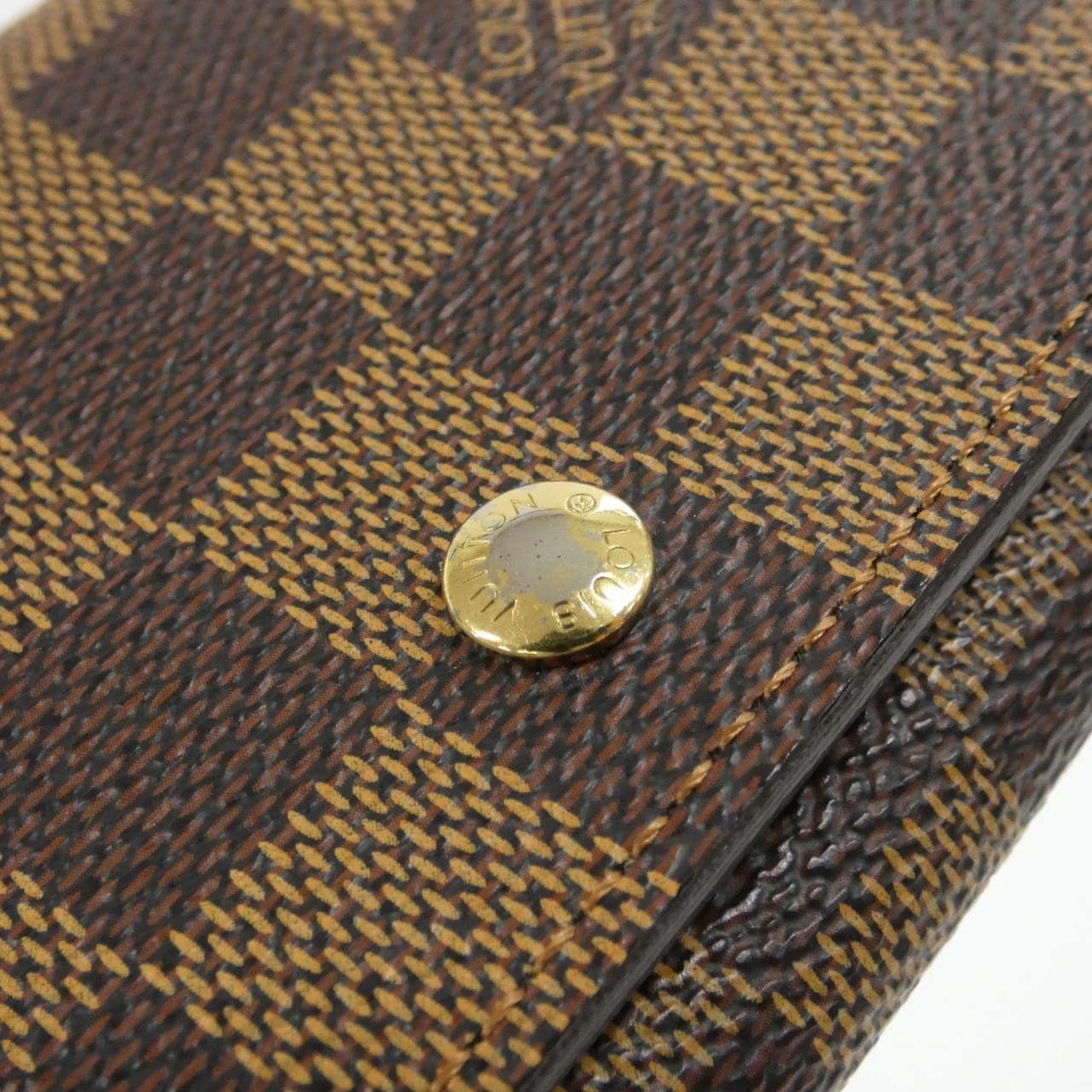 ルイヴィトン ダミエ ポルト モネ ビエ トレゾール N61730 財布