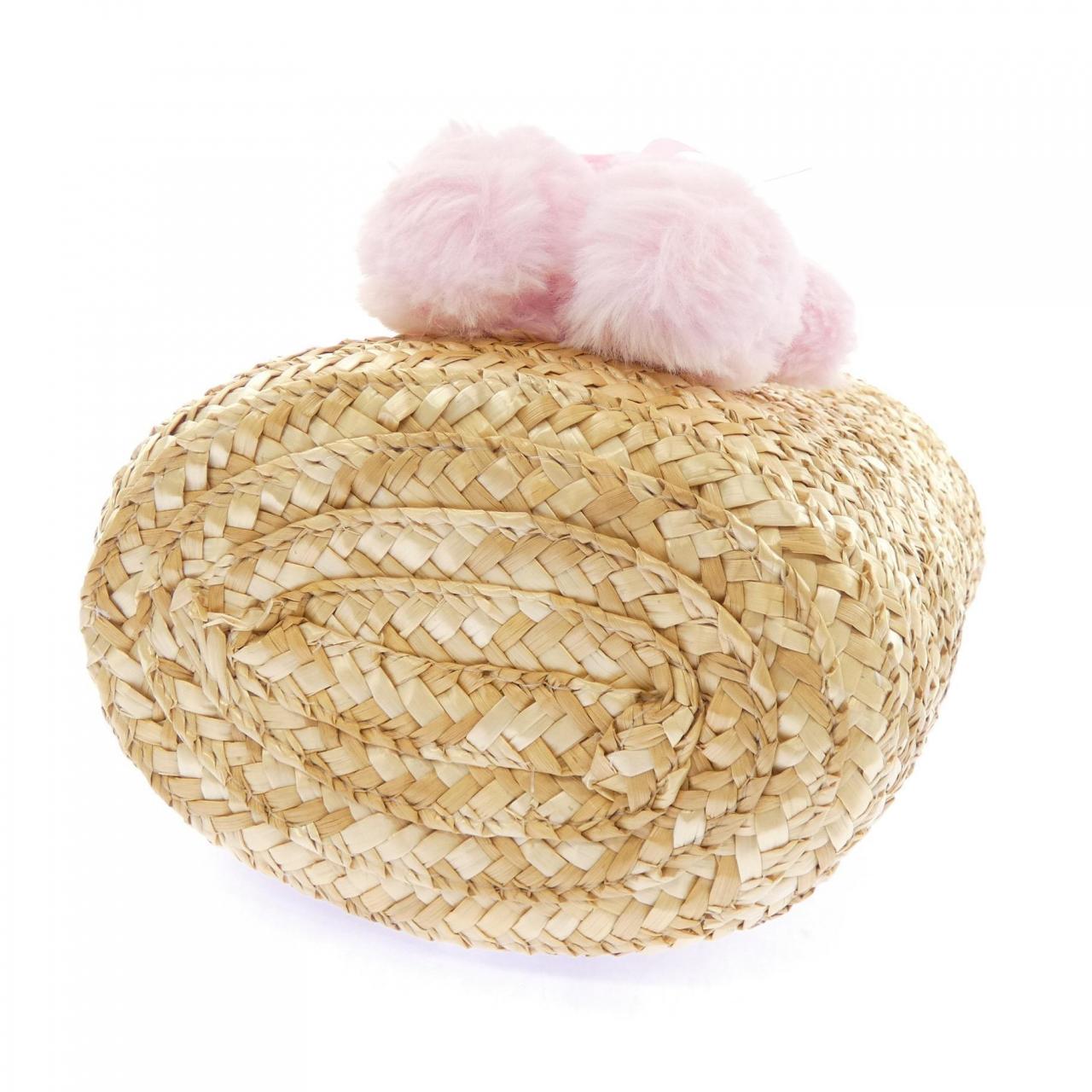 katie FLUFFY BUNNY BASKET BAG