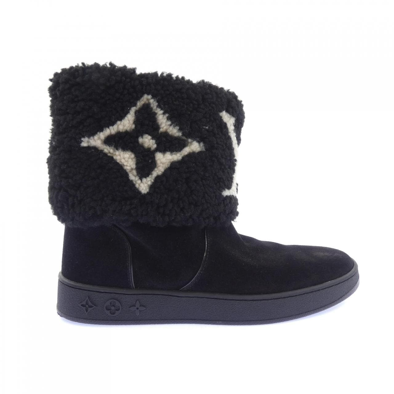 ルイヴィトン LOUIS VUITTON SNOW DROP FLAT ANKLE スノードロップライン ブーツ