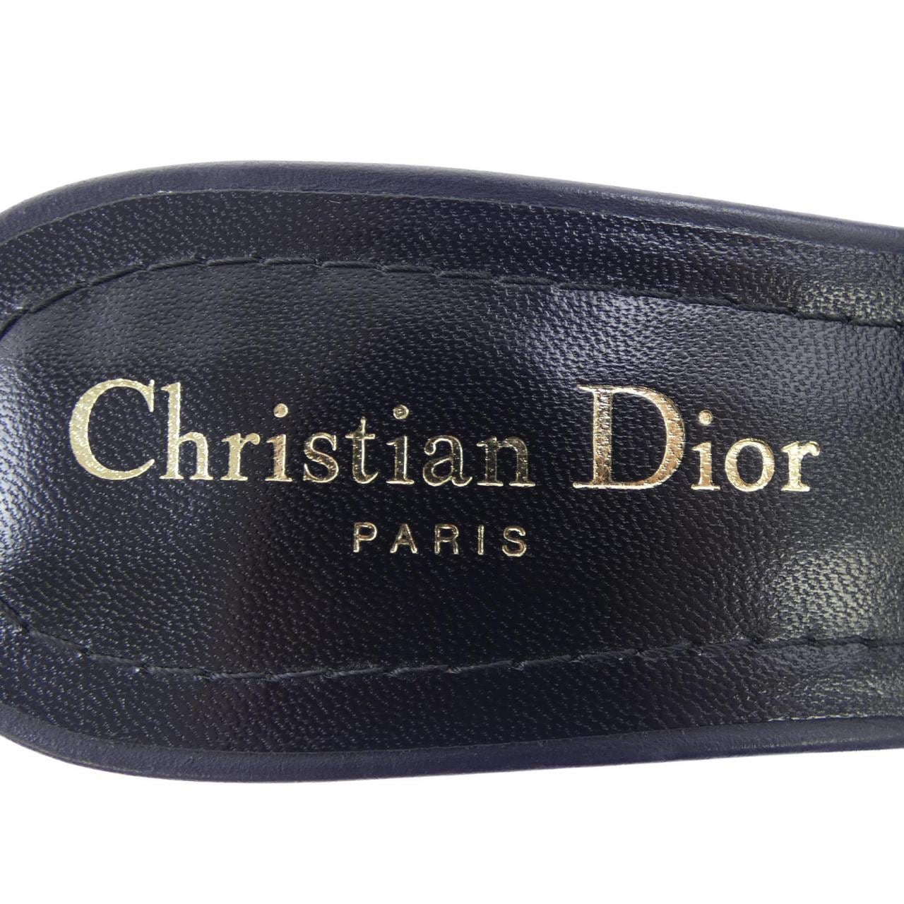 クリスチャンディオール CHRISTIAN DIOR エンブロイダリーコットン DWAY サンダル