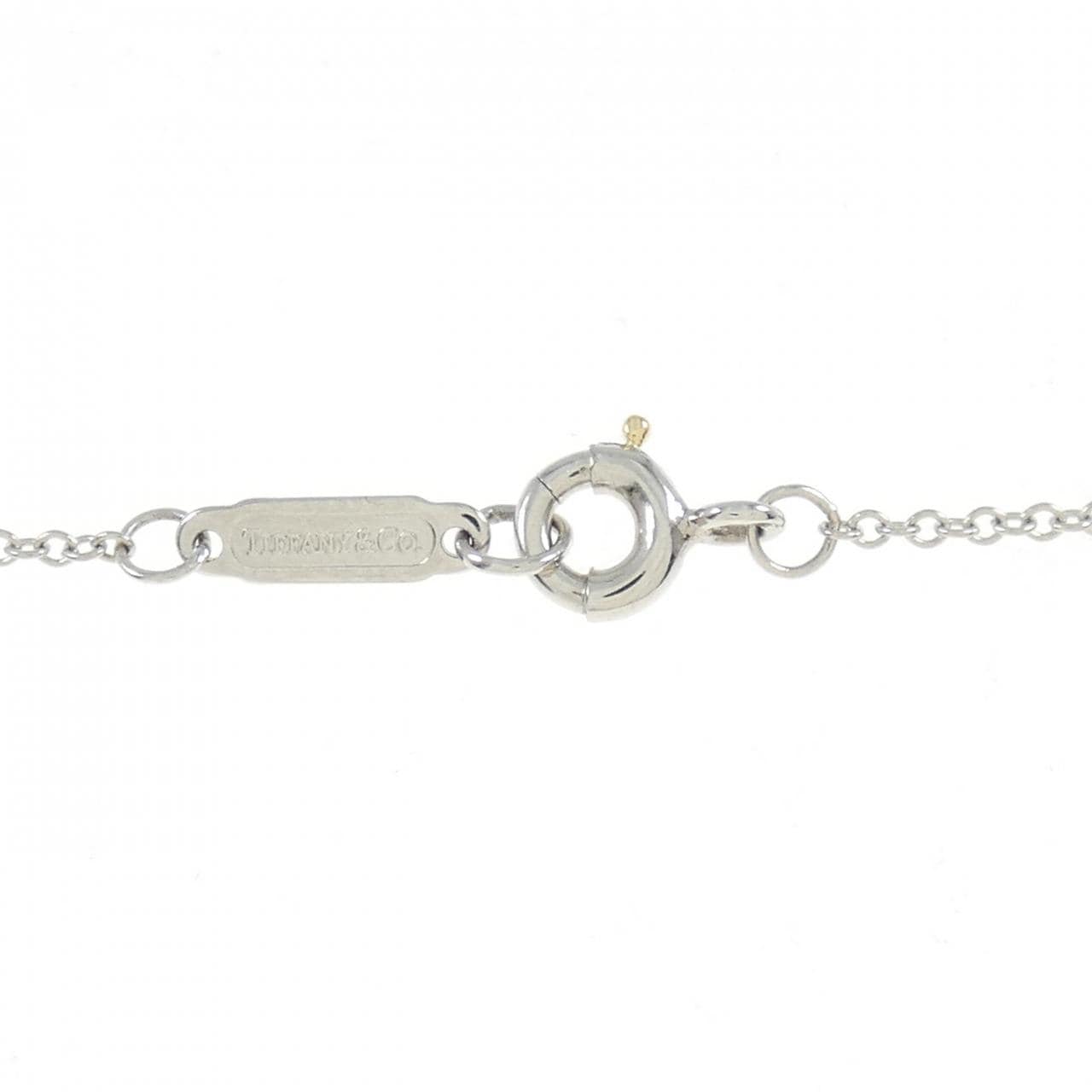 TIFFANY oval key necklace