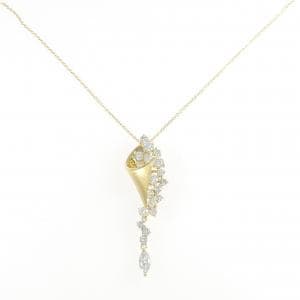 K18YG ダイヤモンド ネックレス 1.03CT