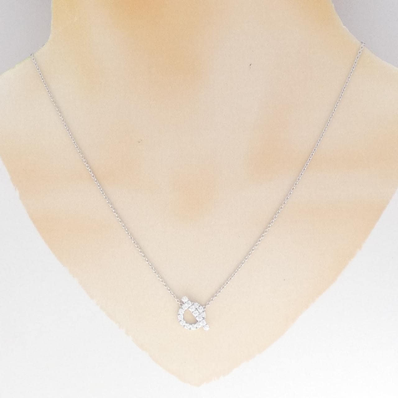 エルメス フィネス ネックレス 0.46CT