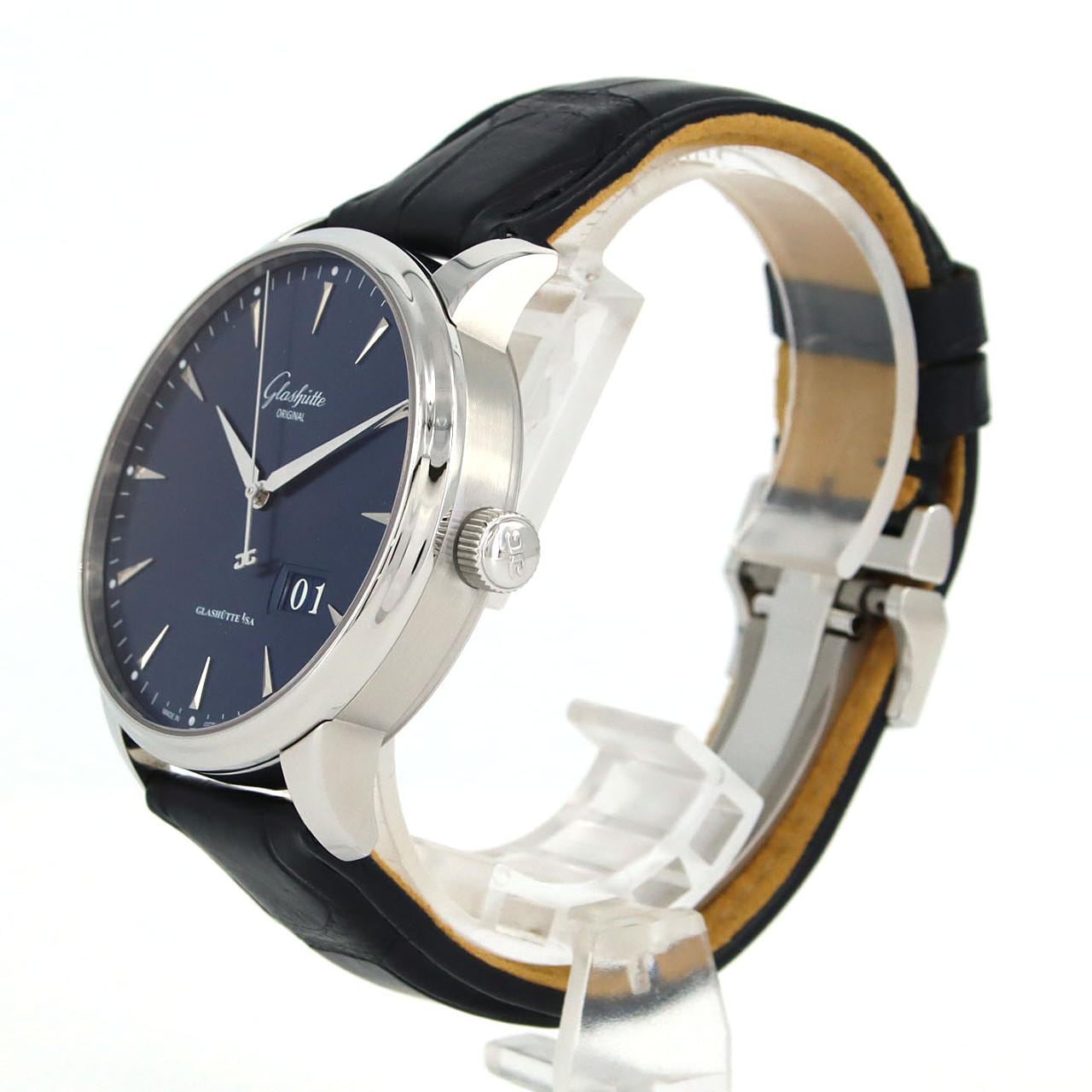 グラスヒュッテ･オリジナル セネタエクセレンスパノラマデイト 1-36-03-04-02-30 SS 自動巻