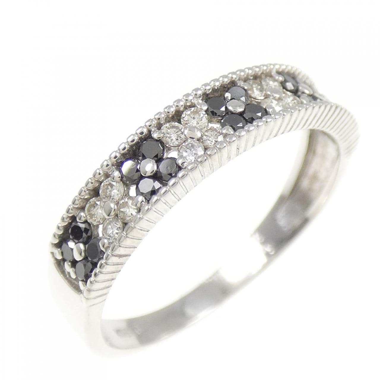 K18WG ダイヤモンド リング 0.14CT