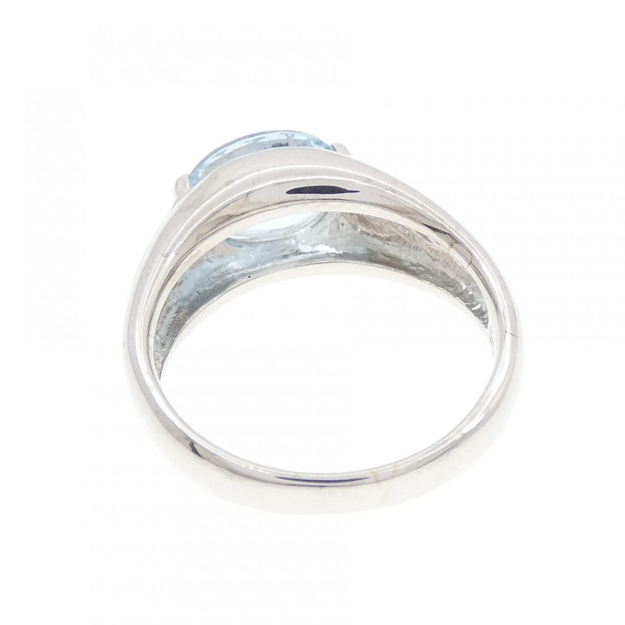 K18WG アクアマリン リング 1.85CT