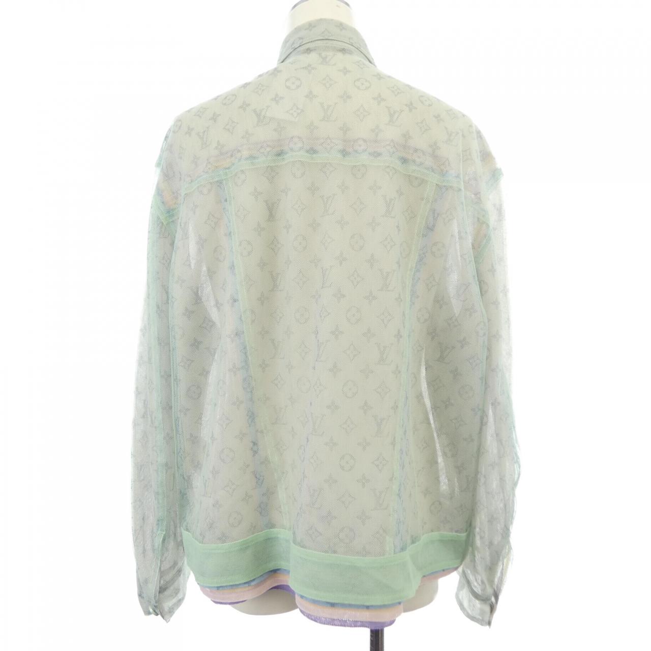 ルイヴィトン LOUIS VUITTON マルチカラーチュールデニム HIJ79ETED ジャケット