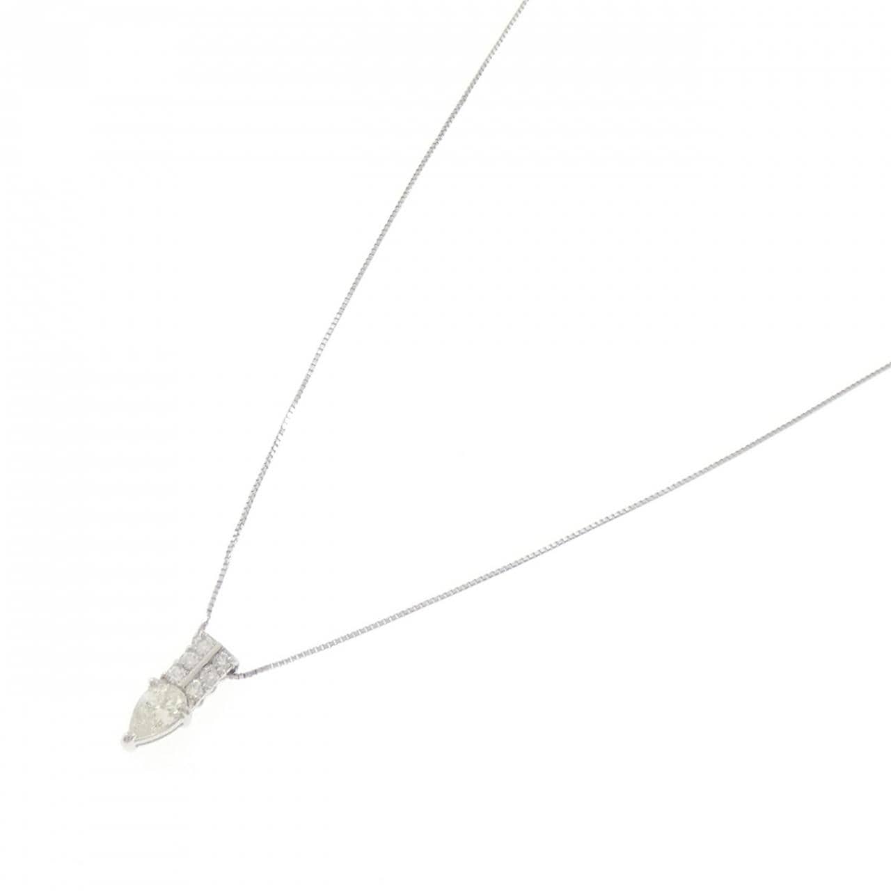 PT900/PT850 ダイヤモンド ネックレス 0.324CT