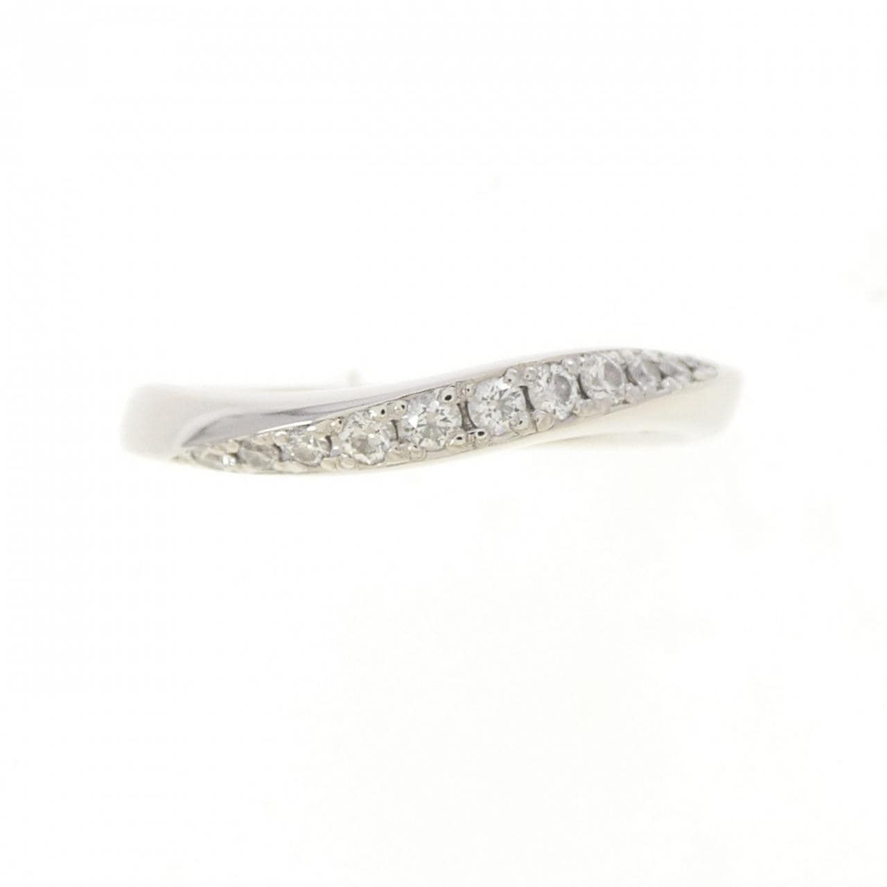 PT950 ダイヤモンド リング 0.08CT